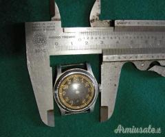 Orologio di servizio Etanche 85 per militari tedeschi nazisti del HEER-Wehrmacht (GERMANIA WW2)