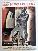 ESTREMAMENTE RARA CARTOLINA “NON VIAGGIATA” DEI “MOSCHETTIERI DEL DUCE - GUARDIA DEL CORPO”
