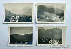 Lotto di nr. 4 fotografie di Merano scattate nel 1944 da soldati tedeschi (GERMANIA WW2)
