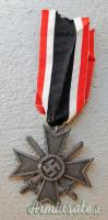 CROCE TEDESCA NAZISTA AL MERITO DI GUERRA MOD. 1939 DI 2^ CLASSE X MILITARI (GERMANIA WW2)