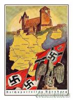 Raro distintivo tedesco nazista del “REICHSPARTEITAG 1934” celebrato a Norimberga (GERMANIA WW2)