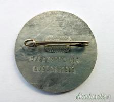 Distintivo tedesco nazista per la Festa del Lavoro del 1 maggio 1936 (GERMANIA WW2)