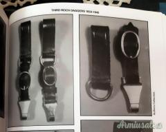 Accessorio passante sospensione per SA Dolch (Daga SA) - originale e raro! (GERMANIA WW2)