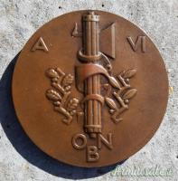 Medaglia fascista “SORTI DEVOTA FUTURAE” dell’O.N.B. - 1928 (REGNO D’ITALIA)
