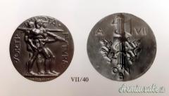 Medaglia fascista “SORTI DEVOTA FUTURAE” dell’O.N.B. - 1928 (REGNO D’ITALIA)