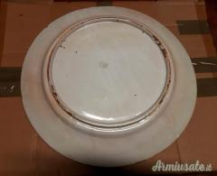 Piatto grande o centrotavola in ceramica 