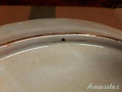 Piatto grande o centrotavola in ceramica 