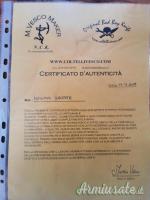 Coltello artigianale da scuoio