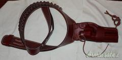 Cinturone con Fondina Mancina Western
