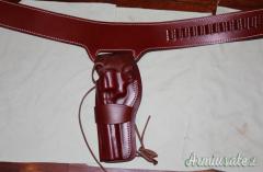 Cinturone con Fondina Mancina Western