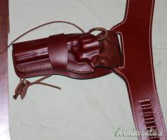 Cinturone con Fondina Mancina Western