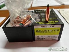 Palle - Ogive Nosler Balistic tip  cal.308 da 180 e 165 grani