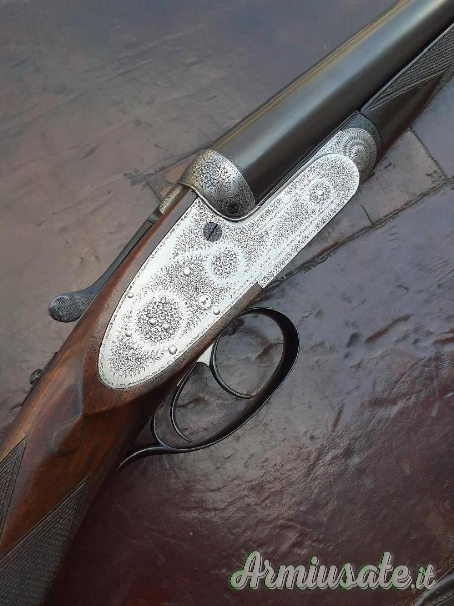Doppietta Purdey cal 12 canne 71 side lock completa di valigetta condizioni perfette Doppietta Purdey cal 12 canne 71 side lock completa di valigetta condizioni perfette