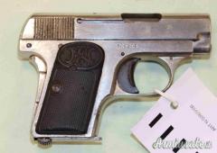 Pistola FN Browning 1906 Nickel  6,35