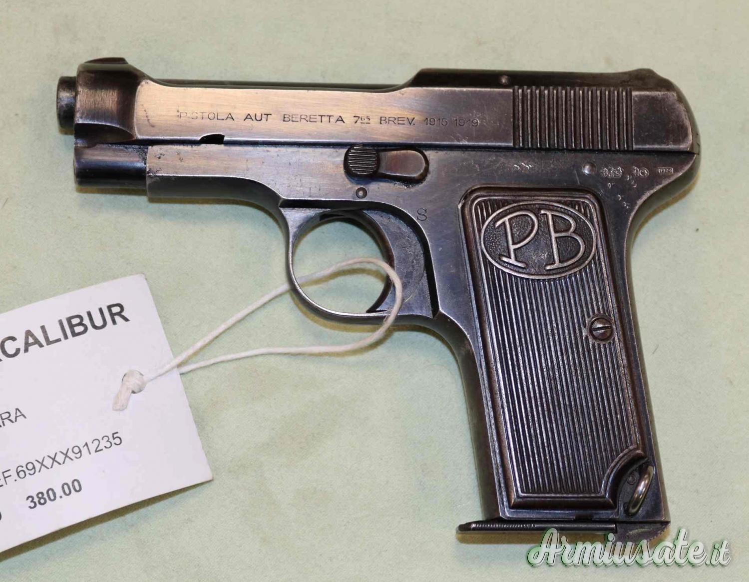 Pistola Beretta Mod. 22 Calibro 7,65 Pistola Beretta Mod. 22 Calibro 7,65