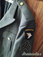 DCC U.S. MILITARY U.S. ARMY AIRBONE CLASS A DRESS GREEN JACKET UNIFORM
