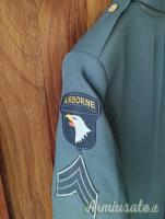 DCC U.S. MILITARY U.S. ARMY AIRBONE CLASS A DRESS GREEN JACKET UNIFORM