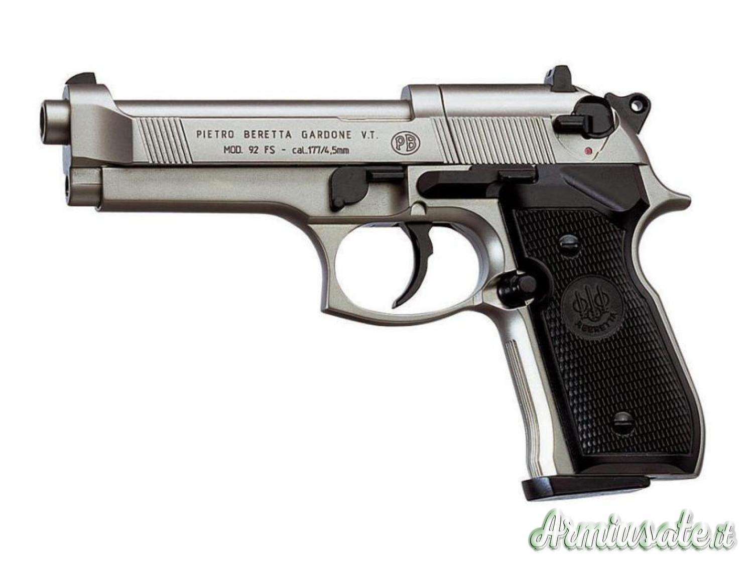 Beretta 92FS Nickel 4.5/.177 Beretta 92FS Nickel 4.5/.177