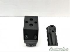 MCS RP Rings ø 30 H 34 Anelli con bolla di collimazione e slitta Mini Rail