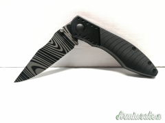 Coltello in stile damascato