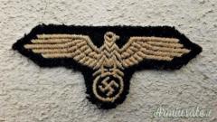 ESTREMAMENTE RARA “AQUILA DA MANICA” MOD. 1943 PER UNIFORME DELLA 3. SS-PANZERDIVISION 