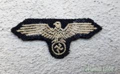 ESTREMAMENTE RARA “AQUILA DA MANICA” MOD. 1943 PER UNIFORME DELLA 3. SS-PANZERDIVISION 
