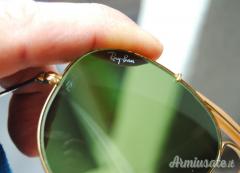 Occhiali modello “RAY-BAN U.S.A. - AVIATOR” fornitura primi anni '70 per piloti americani in Vietnam