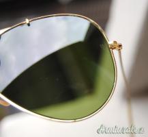 Occhiali modello “RAY-BAN U.S.A. - AVIATOR” fornitura primi anni '70 per piloti americani in Vietnam