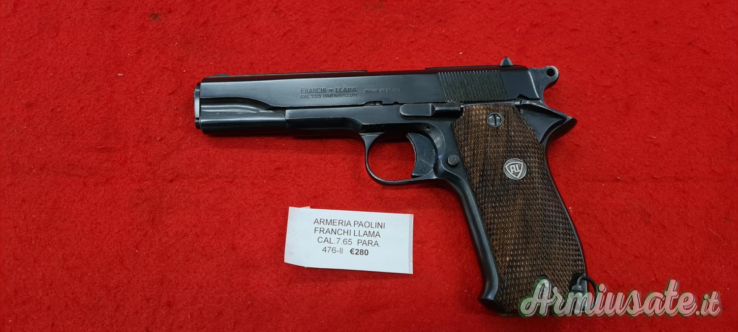 Franchi LLAMA 7.65x22mm Parabellum | 7.65x22mm Luger | .30 Luger Franchi LLAMA 7.65x22mm Parabellum | 7.65x22mm Luger | .30 Luger