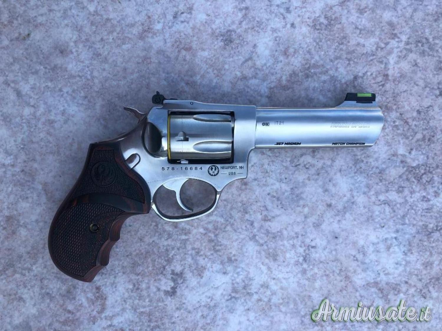 Revolver Ruger Sp101 match champion cal 357 mag canna 4 pollici ARMA NUOVA Revolver Ruger Sp101 match champion cal 357 mag canna 4 pollici ARMA NUOVA