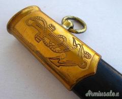 Rara daga da parata Ufficiale Marina Sovietica marcata modello 1940-1989 (URSS WW2 e POST)