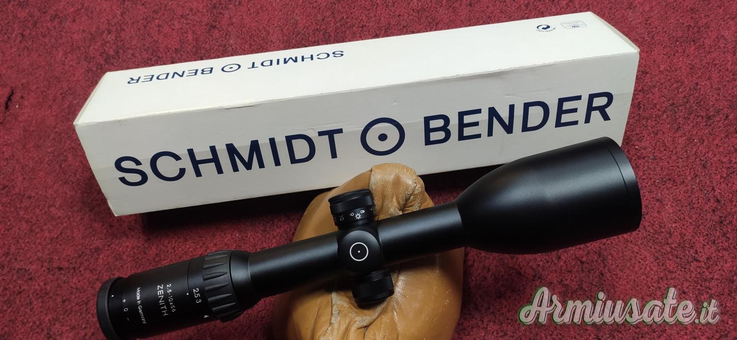 Cannocchiale Schmidt Bender 2,5-10x56 illumin. Cannocchiale Schmidt Bender 2,5-10x56 illumin.