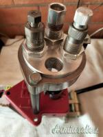 pressa   LEE Turret con dies 9x21 e dosatore con centellinatore pressa   LEE Turret con dies 9x21 e dosatore con centellinatore