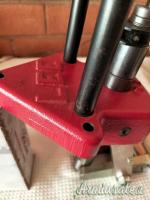 pressa   LEE Turret con dies 9x21 e dosatore con centellinatore pressa   LEE Turret con dies 9x21 e dosatore con centellinatore
