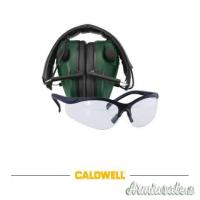CALDWELL kit Cuffie Elettroniche+Occhiali Tiro