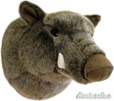 Testa Cinghiale Peluche