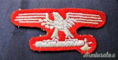 Fregio “reducistico” aquila da braccio uniforme Sottufficiali e/o Truppa “WAFFEN-SS italiane