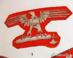 Fregio “reducistico” aquila da braccio uniforme Sottufficiali e/o Truppa “WAFFEN-SS italiane