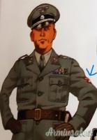 Fregio “reducistico” aquila da braccio uniforme Sottufficiali e/o Truppa “WAFFEN-SS italiane