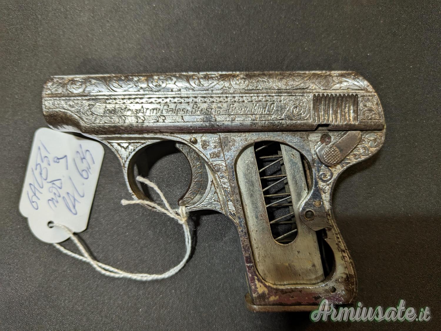 Galesi mod. 9 cal. 6.35 Browning (1950) (vedi la descrizione) Galesi mod. 9 cal. 6.35 Browning (1950) (vedi la descrizione)