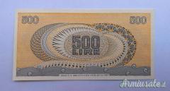 Banconota da 500 LIRE con testa Aretusa – 1’ tipo - 1967 - FDS (REPUBBLICA ITALIANA)