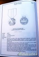 Medaglia fascista D’ONORE PER LUNGA NAVIGAZIONE COMPIUTA – Argento “800” (REGNO D’ITALIA)