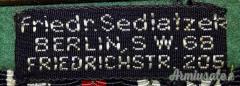 Spange nazista con 3 decorazioni per divisa soldati tedeschi Wehrmacht e Waffen SS (GERMANIA WW2)