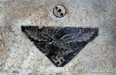 Elmo tedesco bellico “da lancio” d’epoca nazista M.38 bidecal di 1’ tipo per FALLSCHIRMJÄGER