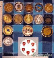 VENDO IN BLOCCO collezione di monete e medaglione Commemorativi