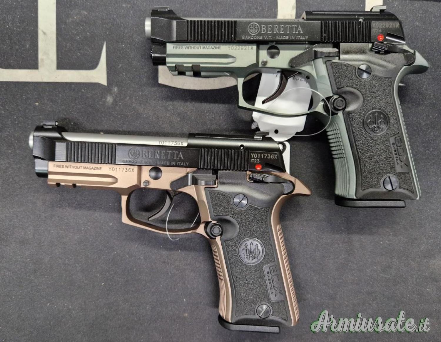 BERETTA 80x cal. 9 corto/380 auto bronze/green. BERETTA 80x cal. 9 corto/380 auto bronze/green.