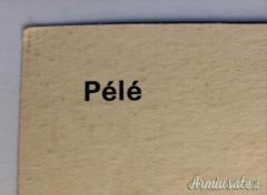 RARA CARTOLINA TEDESCA CON FOTO DI “PELÉ” DURANTE LO SVOLGIMENTO DELLA “FIFA WORLD CUP 1966”