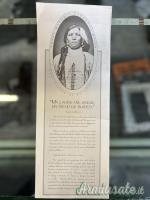 Coltello commemorativo “Cavallo Pazzo” in ossidiana