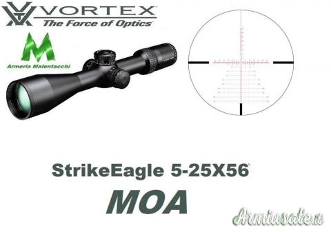 Vortex Strike Eagle 5-25x56 MOA FFP Tubo 34mm - NUOVA -