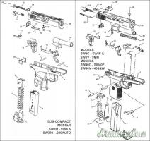 Smith & Wesson Sigma Series SW9 SW40 SW380 9x21mm IMI